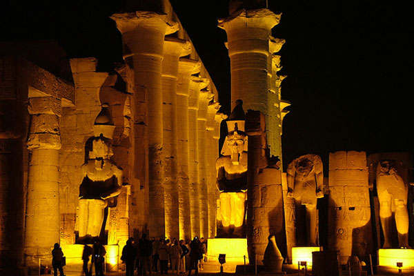 Луксорский храм удивительное и волшебное место