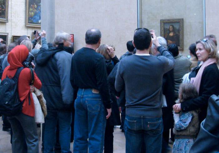 Мона Лиза Париж Франция