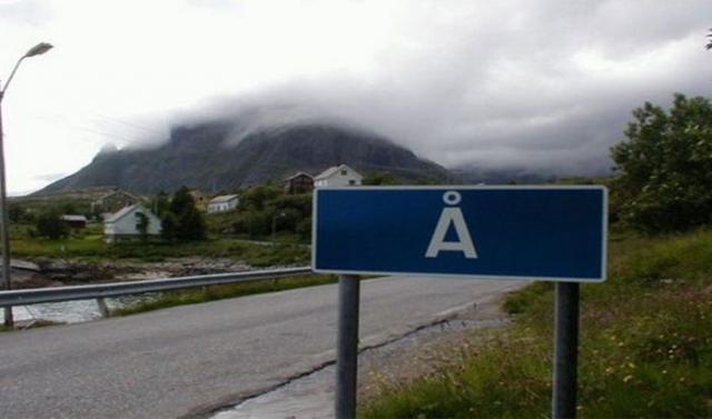 город название А в Швеции, и в Норвегии
