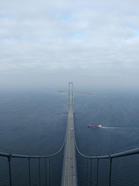 Great Belt Bridge Дания