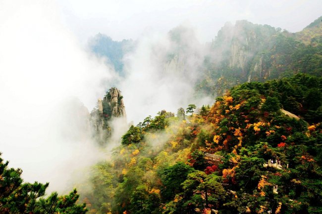 Китай, Горы Хуаншань (Huangshan)