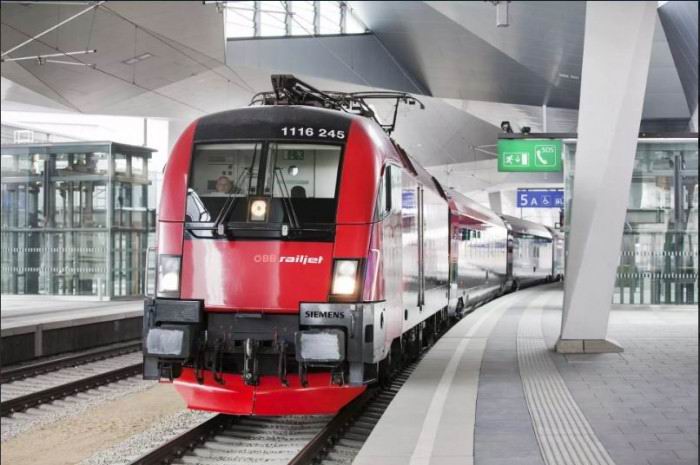 Поезда в Австрии